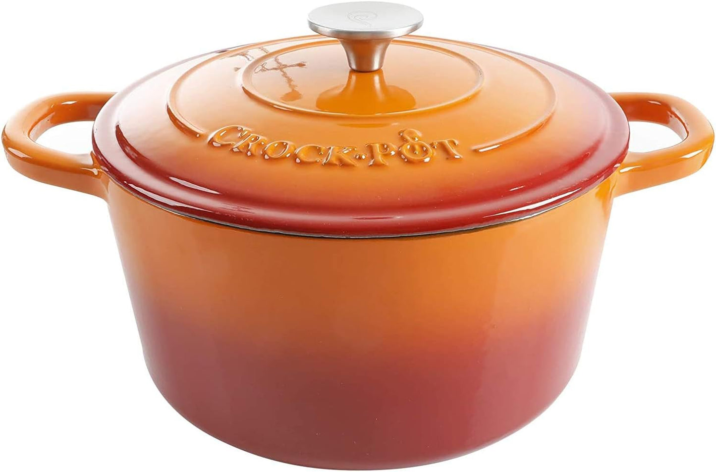Crock-Pot 3 Quart Enameled Cast Iron Dutch Oven – Aqua jgp