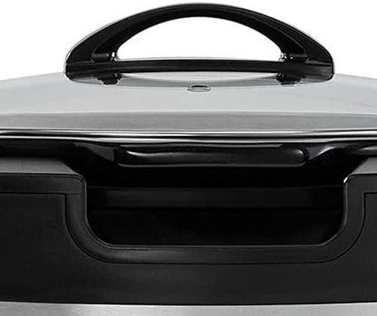 Crock-Pot Thermoshield 6 Quart Slow Cooker with Carry Handles xg6