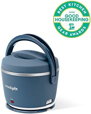 Crock-Pot Electric Lunch Box Food Warmer 20oz – Faded Blue 18u