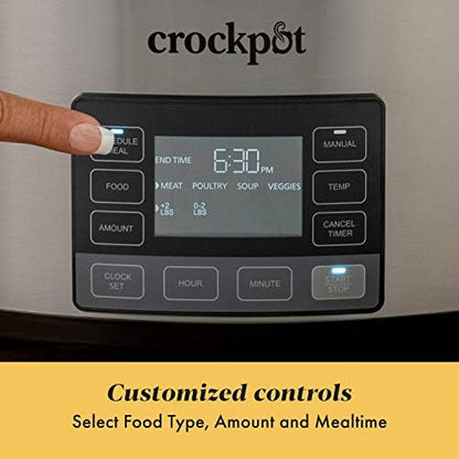 Crock-Pot MyTime 6 Quart Programmable Slow Cooker oa0