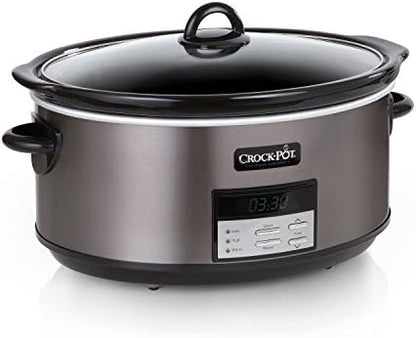 Crock-Pot 8 Quart Programmable Slow Cooker with Auto Warm f93