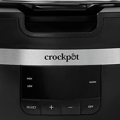 Crock-Pot Thermoshield 6 Quart Slow Cooker with Carry Handles xg6