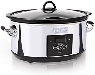 Crock-Pot 7 Quart Programmable Slow Cooker – Polished Platinum i6p