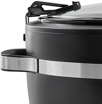 Crock-Pot Thermoshield 6 Quart Slow Cooker with Carry Handles xg6