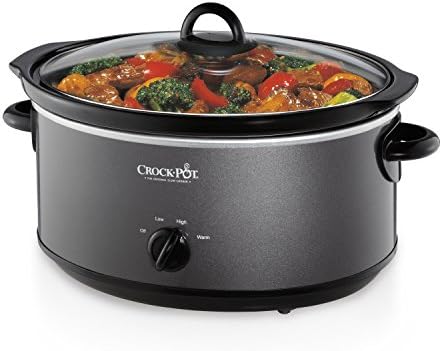 Crock-Pot 7 Quart Slow Cooker – Charcoal coc