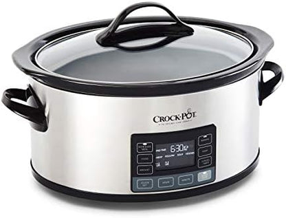 Crock-Pot MyTime 6 Quart Programmable Slow Cooker oa0