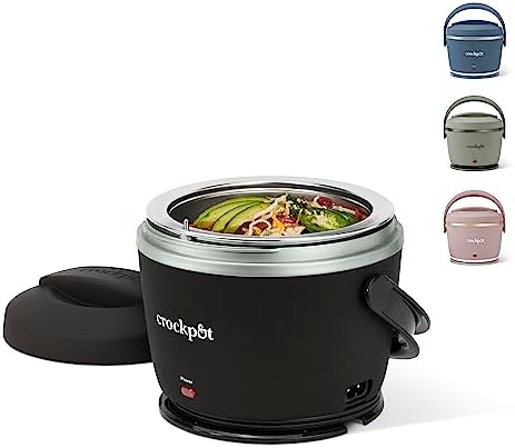 Crock-Pot Electric Lunch Box Food Warmer 20oz – Black zis