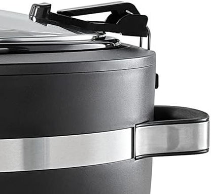 Crock-Pot Thermoshield 6 Quart Slow Cooker with Carry Handles xg6