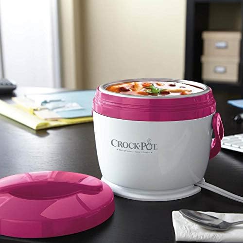 Crock-Pot Lunch Crock Portable Food Warmer 20oz – Pink kf8