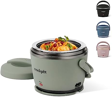 Crock-Pot Portable Electric Lunch Box Food Warmer – Green 482