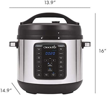 Crock-Pot 8 Quart Express Crock Multi-Use Pressure Cooker bme