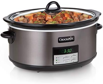 Crock-Pot 8 Quart Programmable Slow Cooker with Auto Warm f93