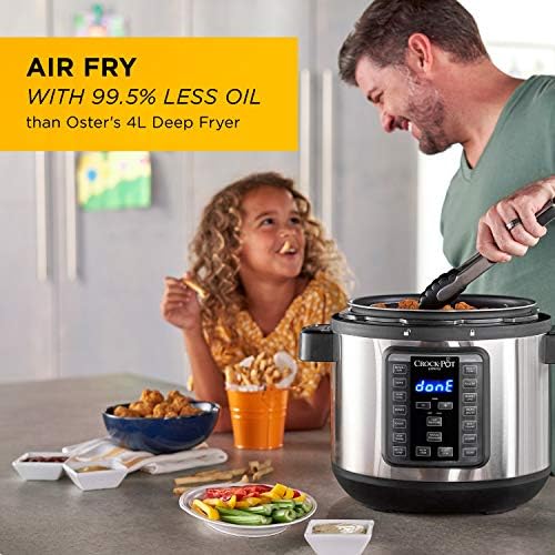 Crock-Pot Express Crisp 8 Quart 10-in-1 Pressure Cooker ix8