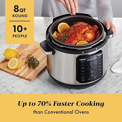 Crock-Pot 8 Quart Express Crock Multi-Use Pressure Cooker bme