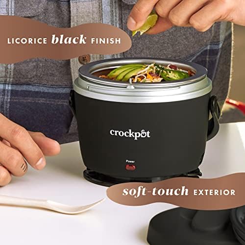 Crock-Pot Electric Lunch Box Food Warmer 20oz – Black zis