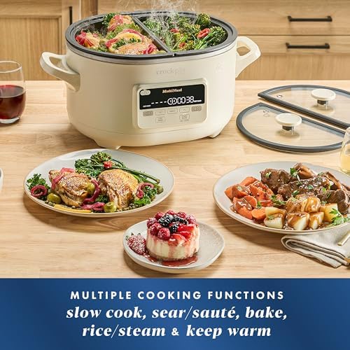 Crock-Pot MultiMeal Multicooker with Programmable Slow Cooker srm