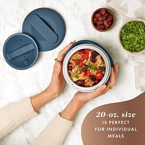 Crock-Pot Electric Lunch Box Food Warmer 20oz – Faded Blue 18u