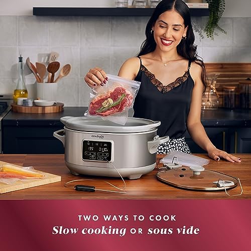 Crock-Pot 7 Quart Programmable Cook & Carry Slow Cooker d4y
