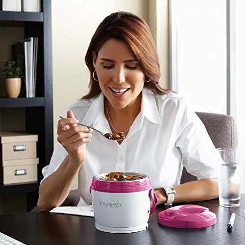 Crock-Pot Lunch Crock Portable Food Warmer 20oz – Pink kf8