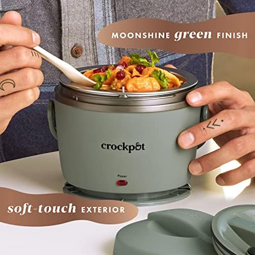 Crock-Pot Portable Electric Lunch Box Food Warmer – Green 482