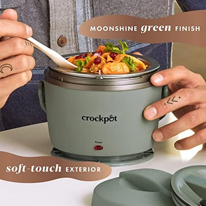 Crock-Pot Portable Electric Lunch Box Food Warmer – Green 482