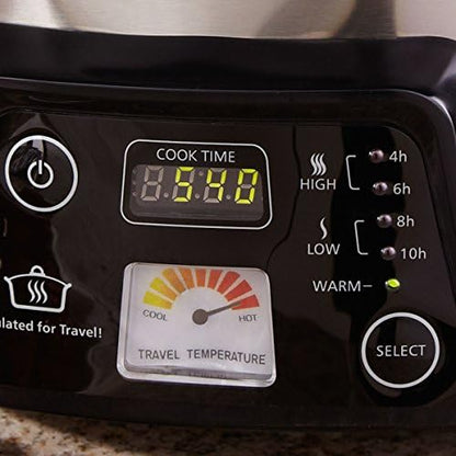 Crock-Pot Cook & Carry 6 Quart Programmable Slow Cooker 7el