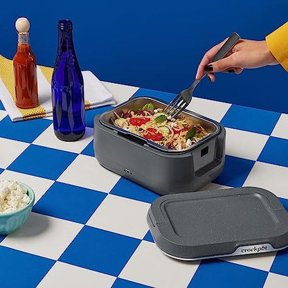 Crock-Pot Portable Electric Lunch Box Food Warmer 28oz 0jy