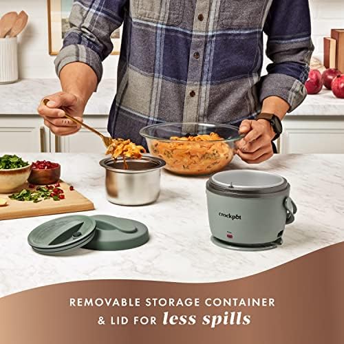 Crock-Pot Portable Electric Lunch Box Food Warmer – Green 482