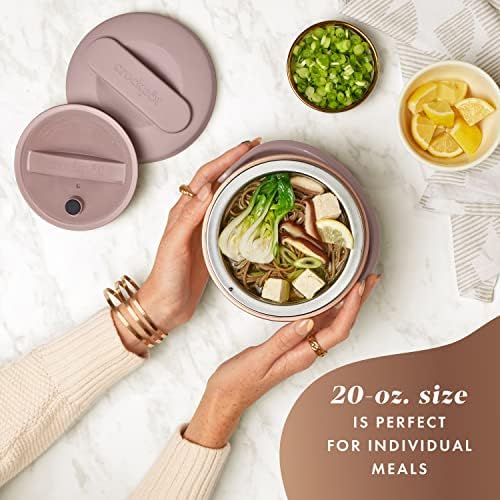 Crock-Pot Electric Lunch Box Food Warmer 20oz – Blush Pink 1zi