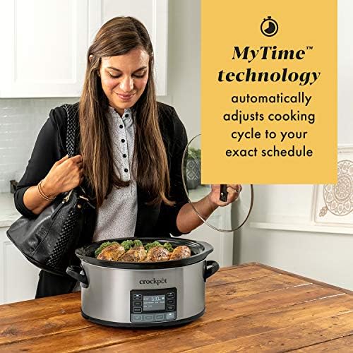 Crock-Pot MyTime 6 Quart Programmable Slow Cooker oa0