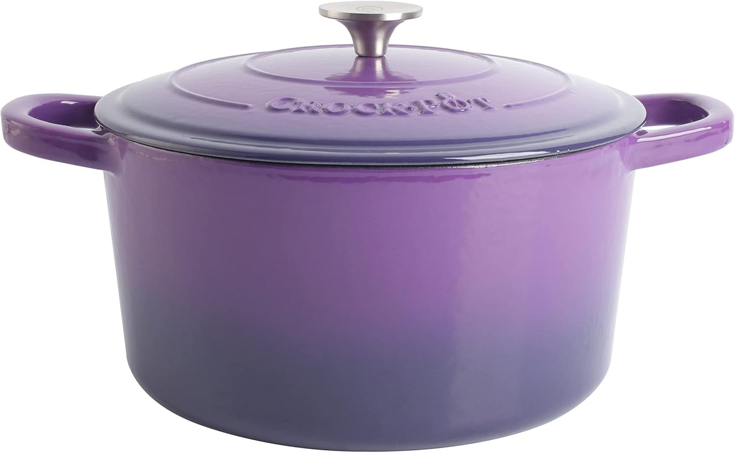 Crock-Pot 3 Quart Enameled Cast Iron Dutch Oven – Aqua jgp