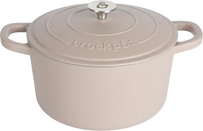 Crock-Pot 3 Quart Enameled Cast Iron Dutch Oven – Aqua jgp