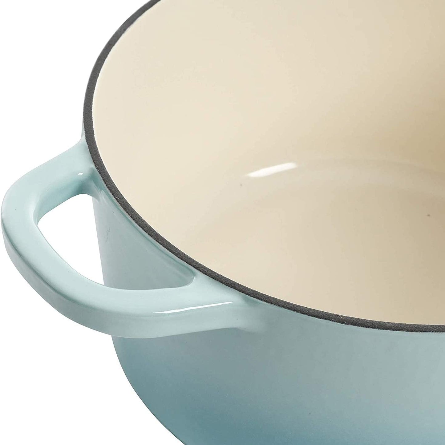 Crock-Pot 3 Quart Enameled Cast Iron Dutch Oven – Aqua jgp