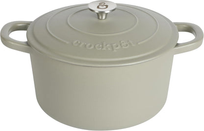Crock-Pot 3 Quart Enameled Cast Iron Dutch Oven – Aqua jgp