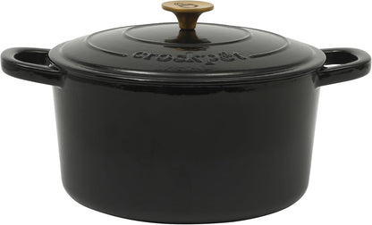 Crock-Pot 3 Quart Enameled Cast Iron Dutch Oven – Aqua jgp