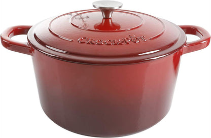 Crock-Pot 3 Quart Enameled Cast Iron Dutch Oven – Aqua jgp