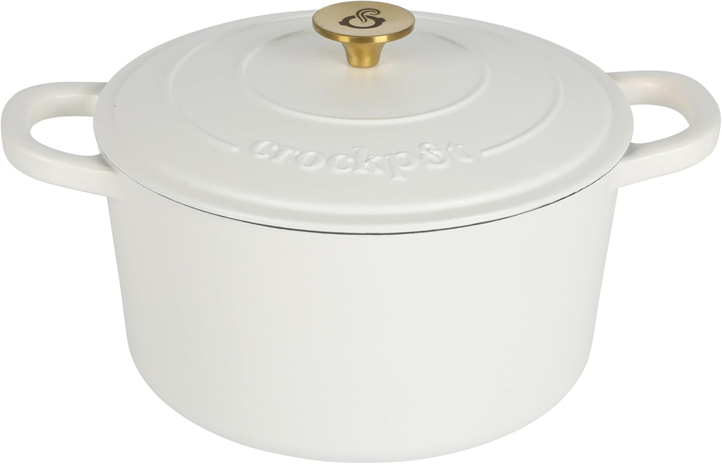 Crock-Pot 3 Quart Enameled Cast Iron Dutch Oven – Aqua jgp
