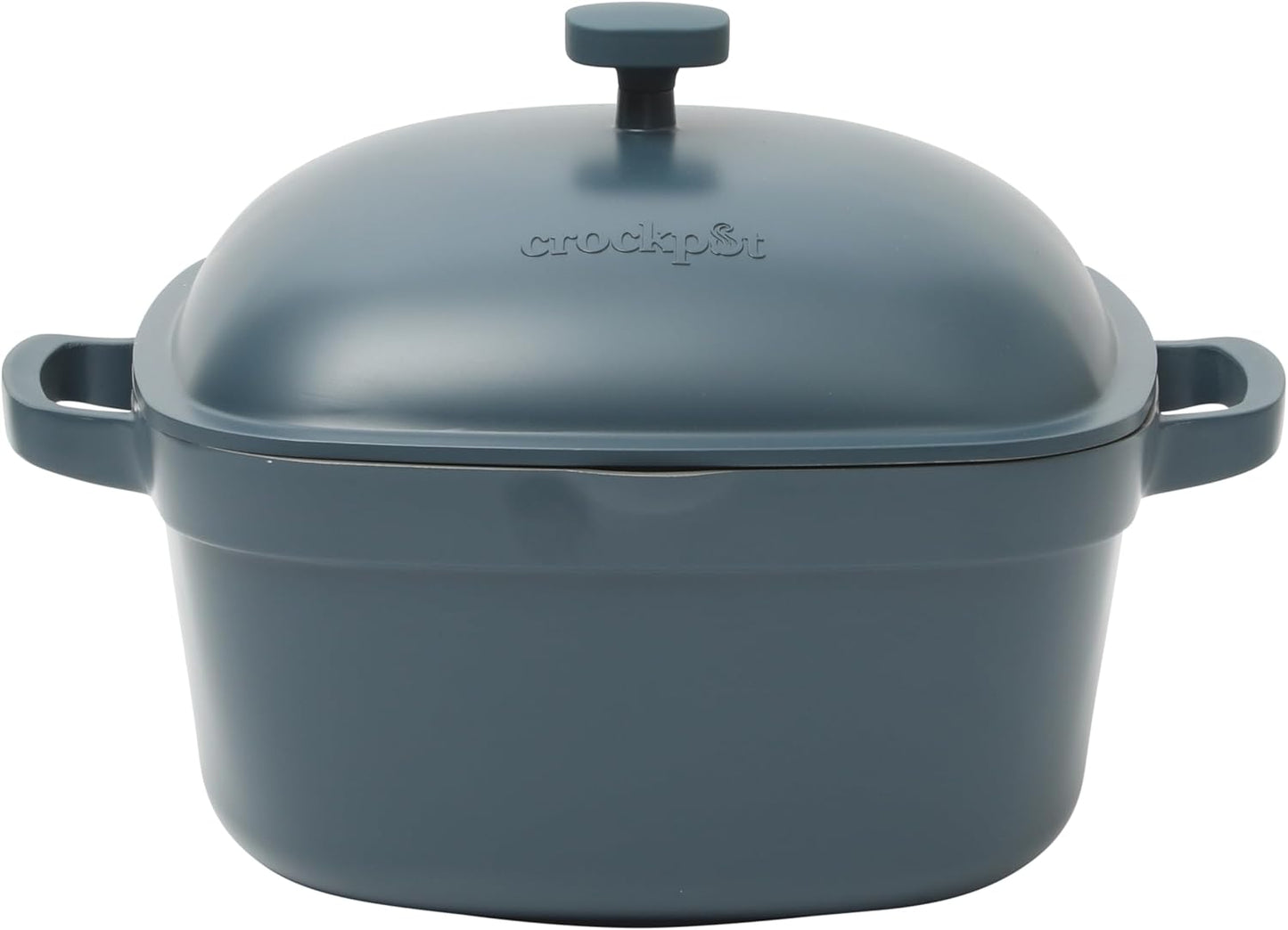 Crock-Pot 3 Quart Enameled Cast Iron Dutch Oven – Aqua jgp