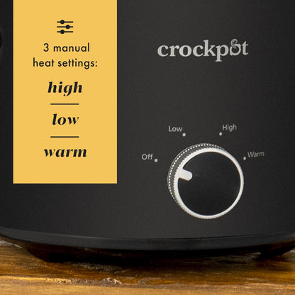Crock-Pot 2 Quart Mini Slow Cooker – Classic Compact Cooker 9li
