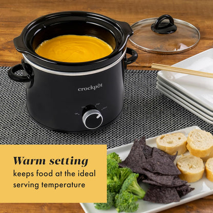 Crock-Pot 2 Quart Mini Slow Cooker – Classic Compact Cooker 9li